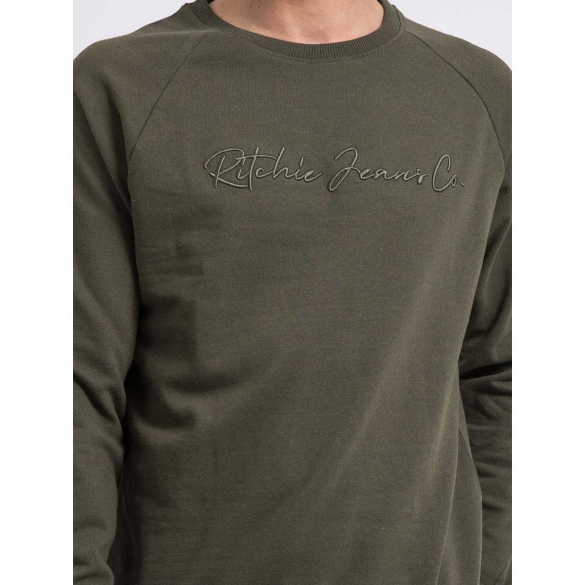 Sweat Col Rond Winamok bleu marine, RITCHIE