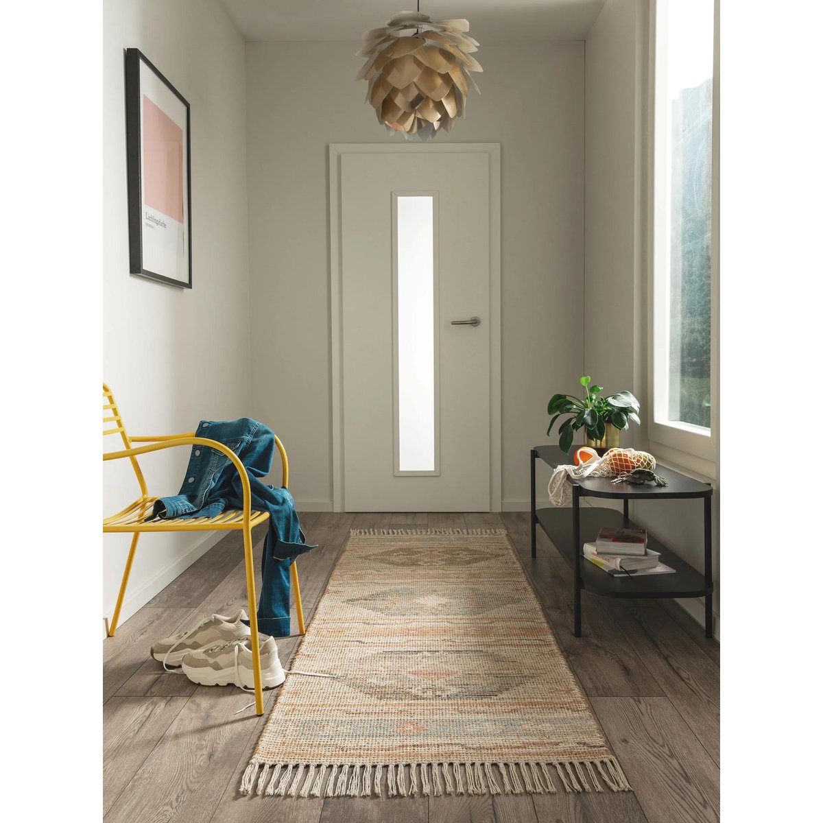 Tapis de jute HIMAL multicouleur, BENUTA