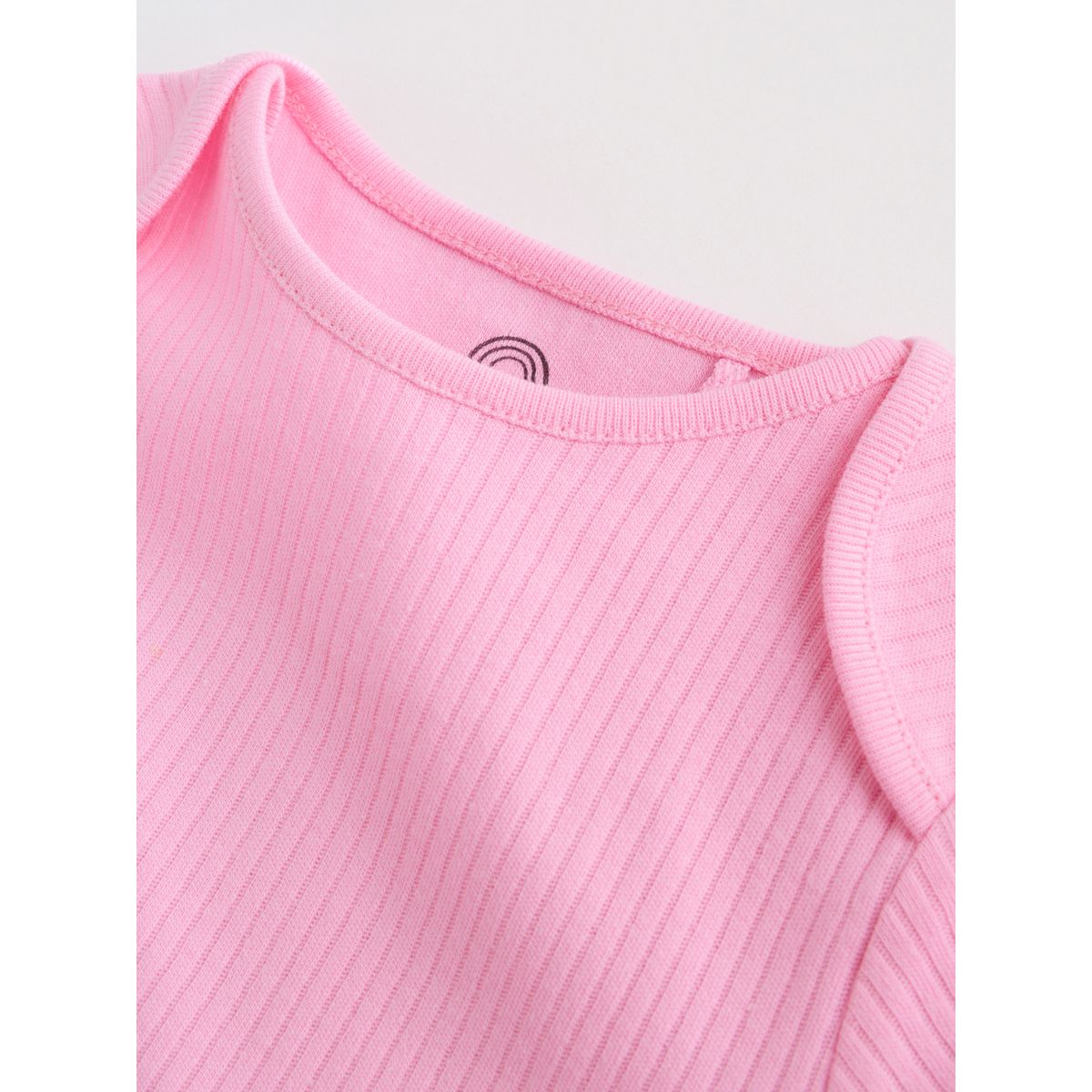 Body à manches longues bébé, lot de 5 rose/blanc, NEXT