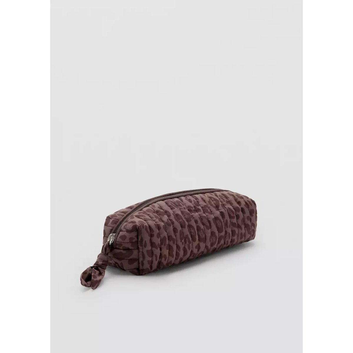 Trousse imprimé léopard marron, MANGO TEEN