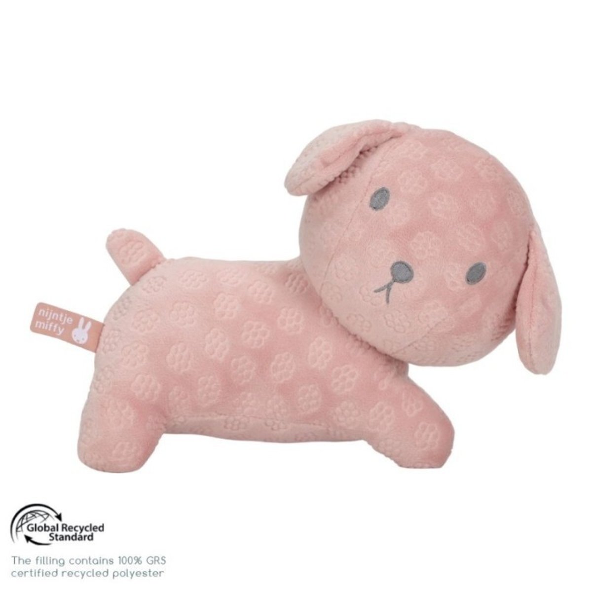 Peluche Snuffy, le chien de Miffy - Flower rose, PIOUPIOU ET MERVEILLES