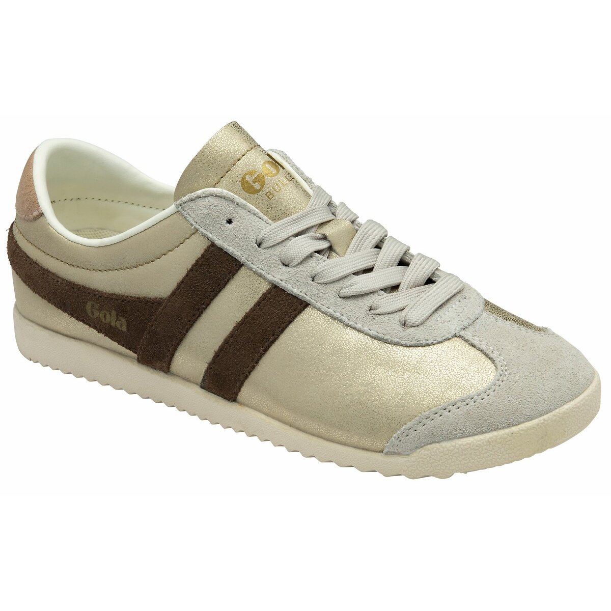 Baskets Bullet Blaze or/marron, GOLA