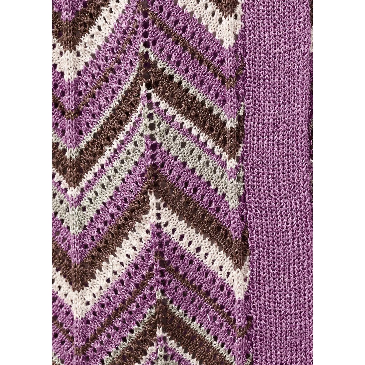 Cardigan long maille pourpre, MANGO