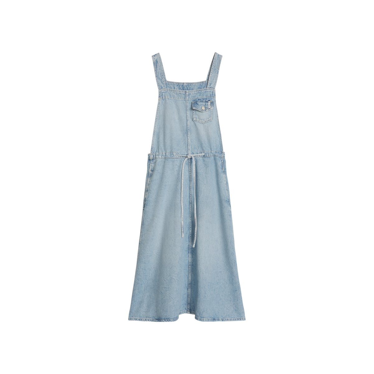 Robe en jean flared en pur coton bleu clair, MARC O’POLO DENIM