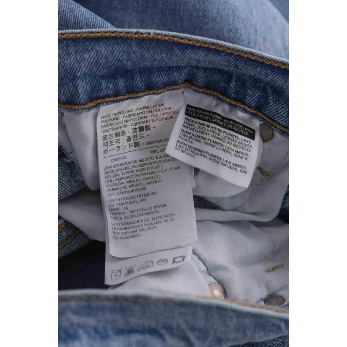 Jean droit - Très Bon État bleu, LEVI'S