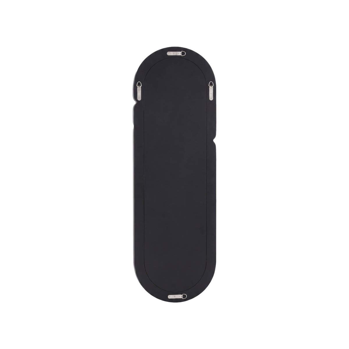 Miroir ovale finition glossy 160cm ADA noir, SWEEEK