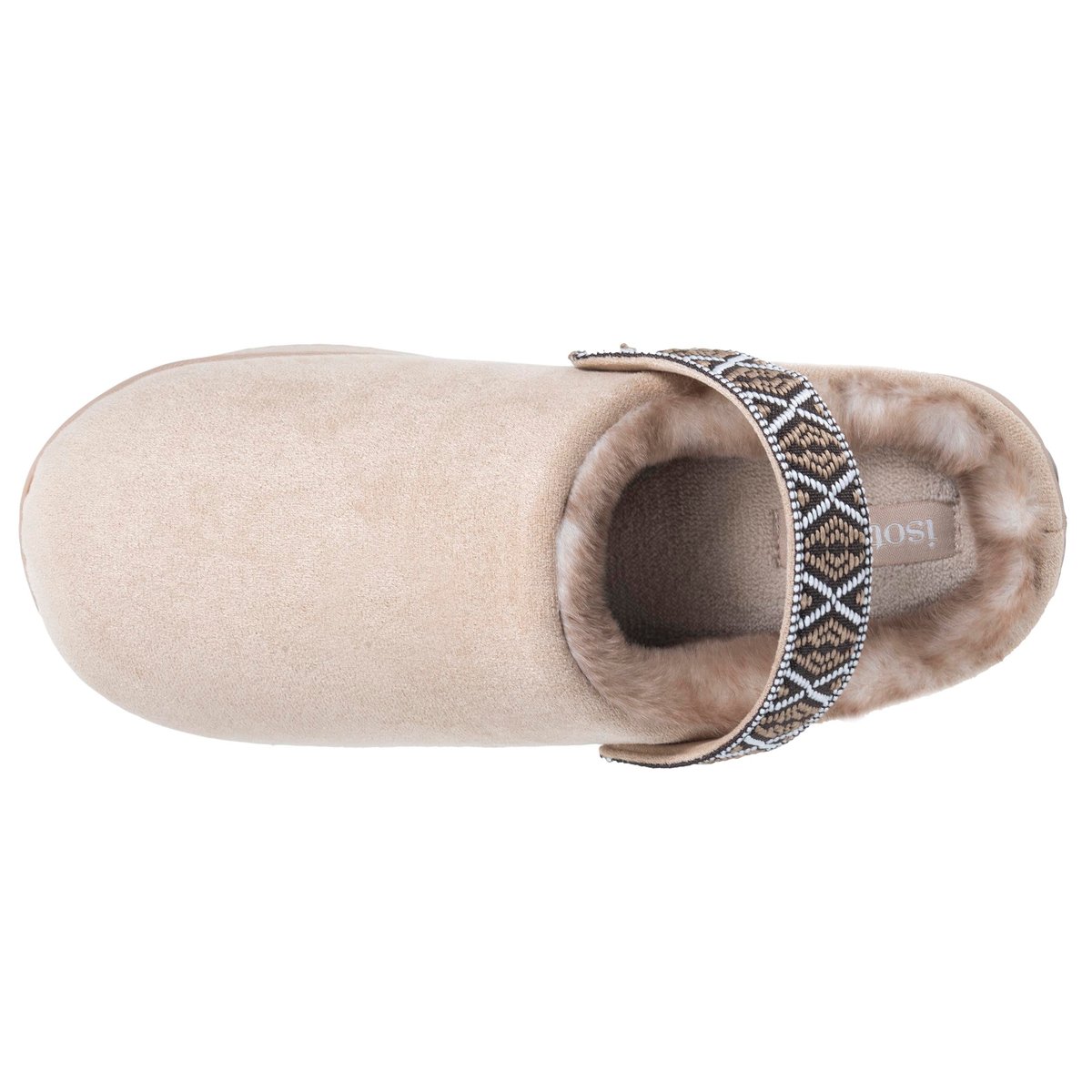 Chaussons Mules beige, ISOTONER