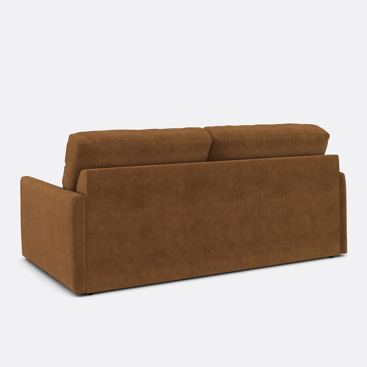 Slaapbank van fluweel, 2-, 3- of 4-zits, Bultex® comfort, MARTA kaneel, LA REDOUTE INTERIEURS