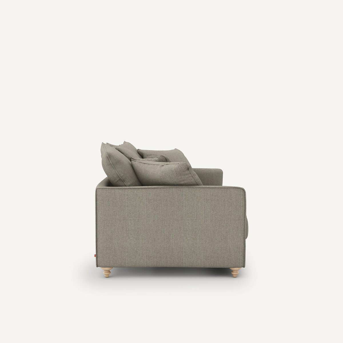 Canapé compact convertible tweedé, Lazare naturel/gris clair, AM.PM