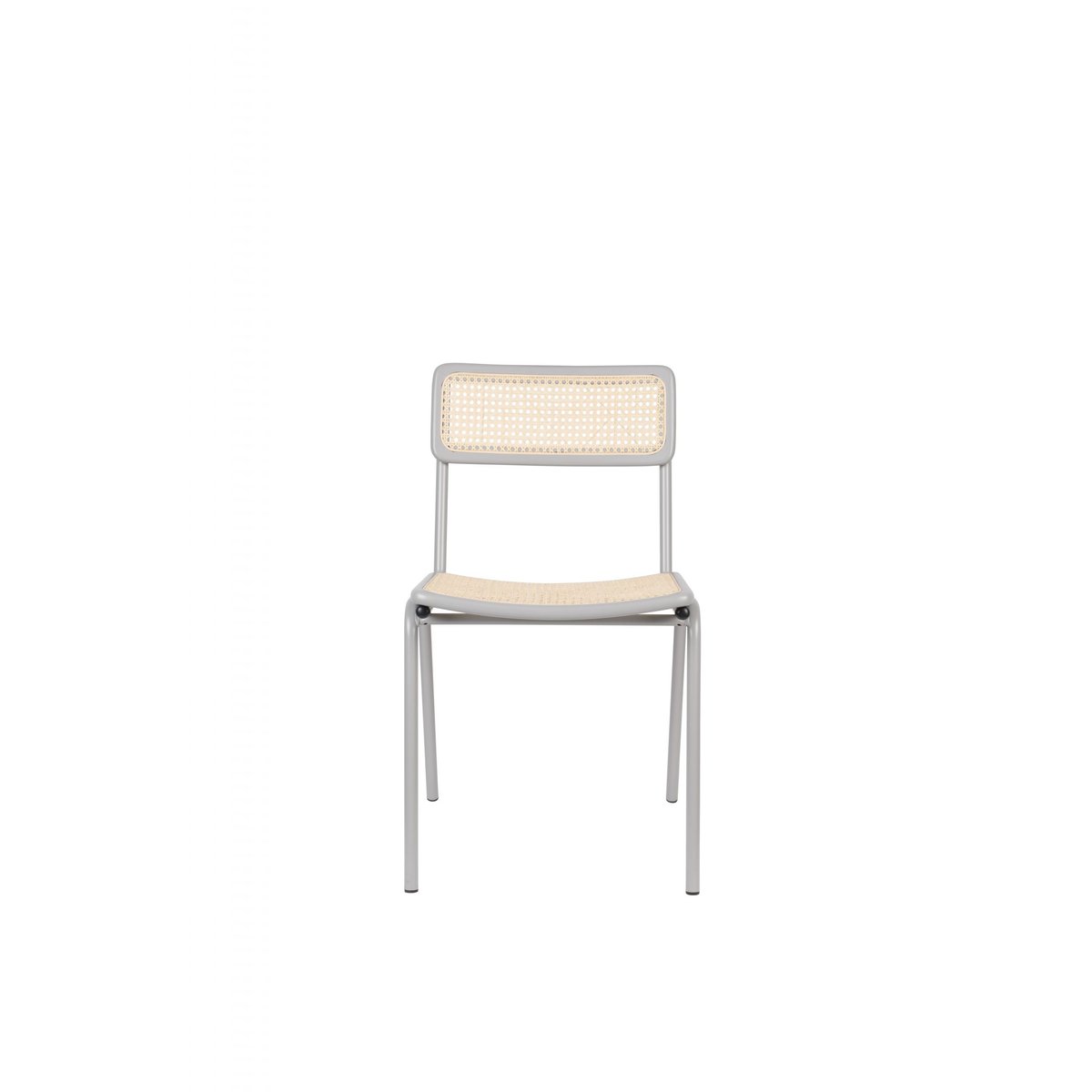 Chaise de salle à manger empilable en bois, JORT gris, ZUIVER