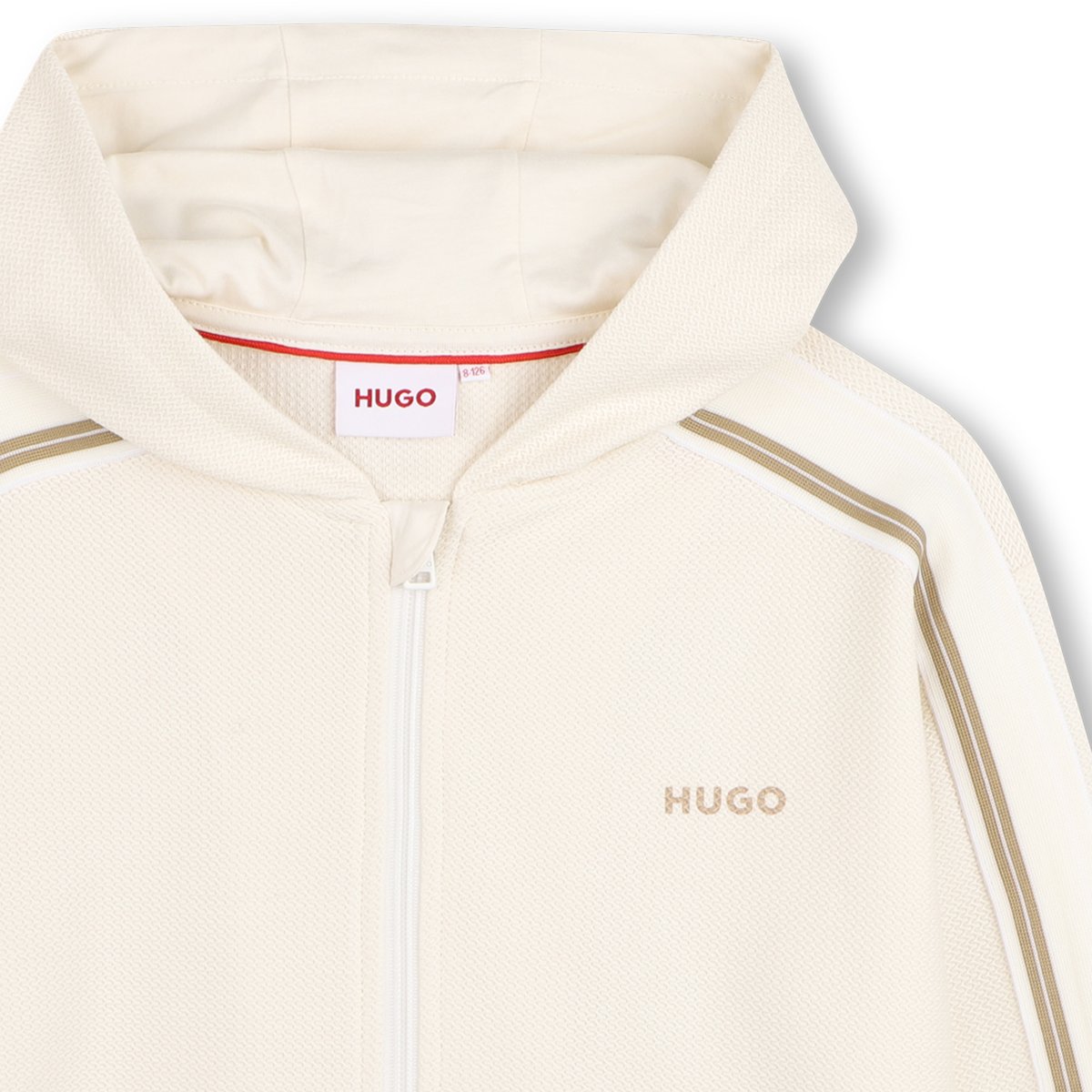 Sweat à capuche natural, HUGO KIDSWEAR