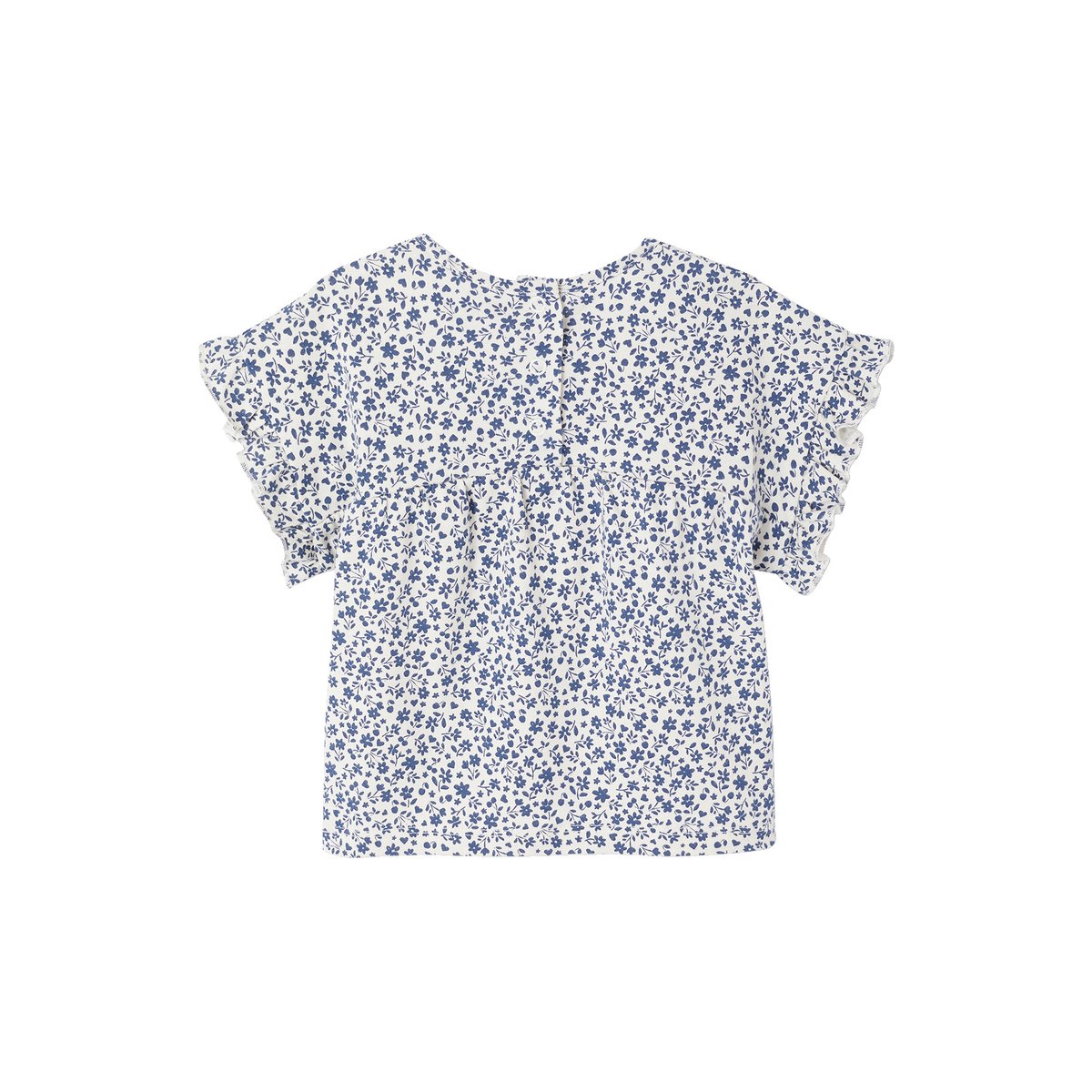 T-shirt bébé fantaisie marine, VERTBAUDET