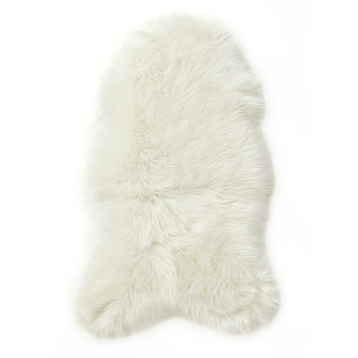 Tapis effet peau de mouton blanc, VERTBAUDET