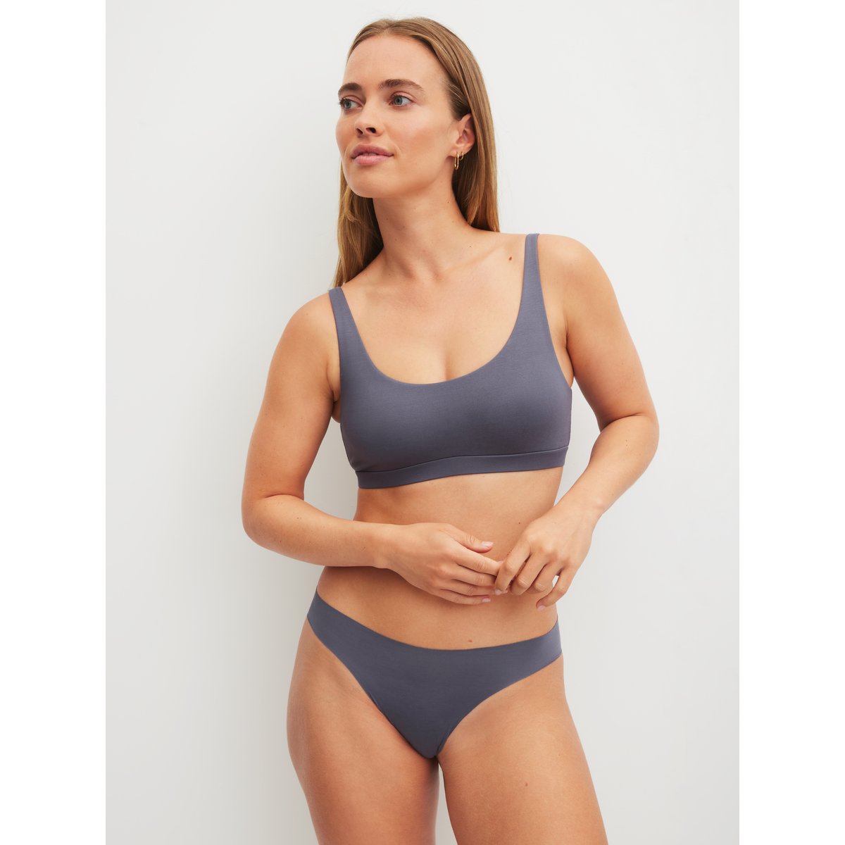 Culottes Modal NATURAL SKIN pierre grise, CALIDA