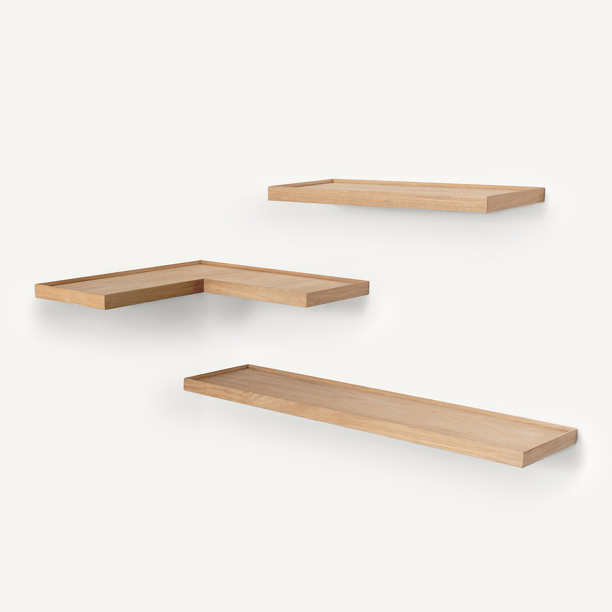 Tidder Oak Veneer Wall Shelf, L100cm natural oak, AM.PM