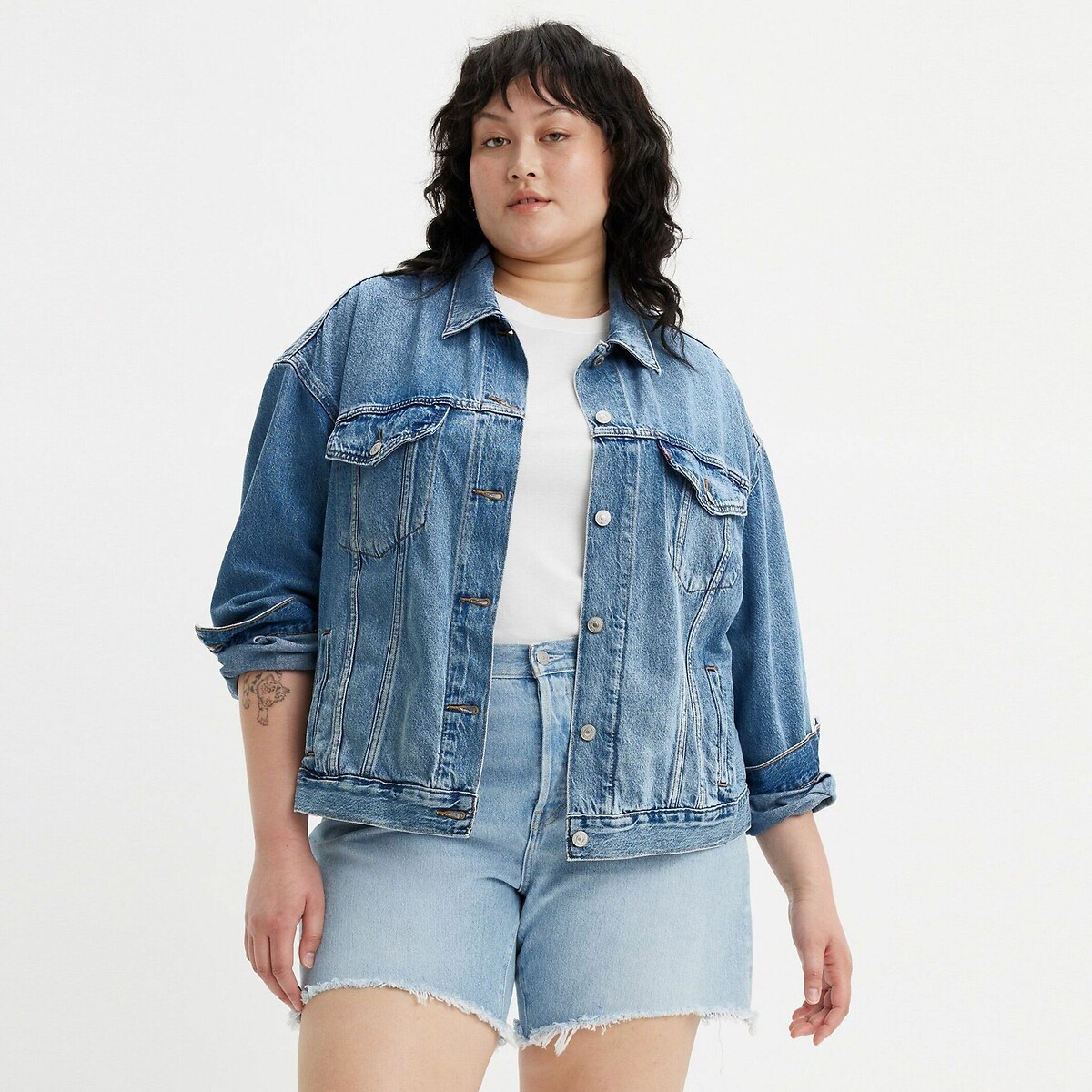 Jeansvest 90's Trucker turning heads, LEVI’S PLUS