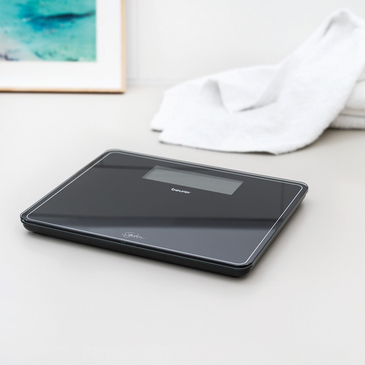 Pèse-personne Signature Line Gs410 noir, BEURER