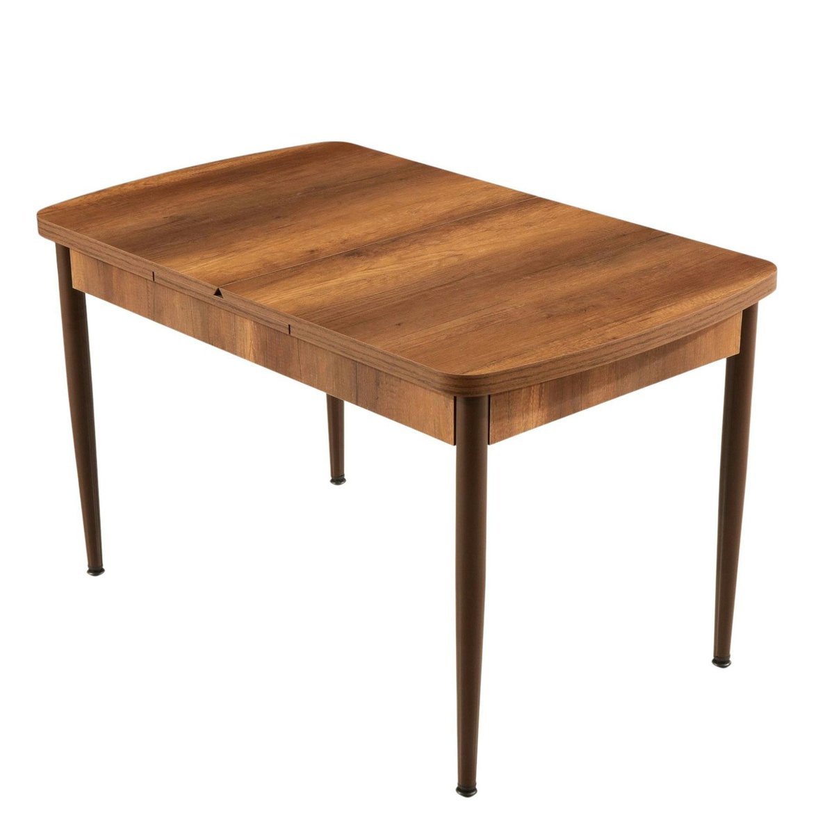 Table à manger vintage extensible 132-170 cm AROLA bois naturel, PIER IMPORT