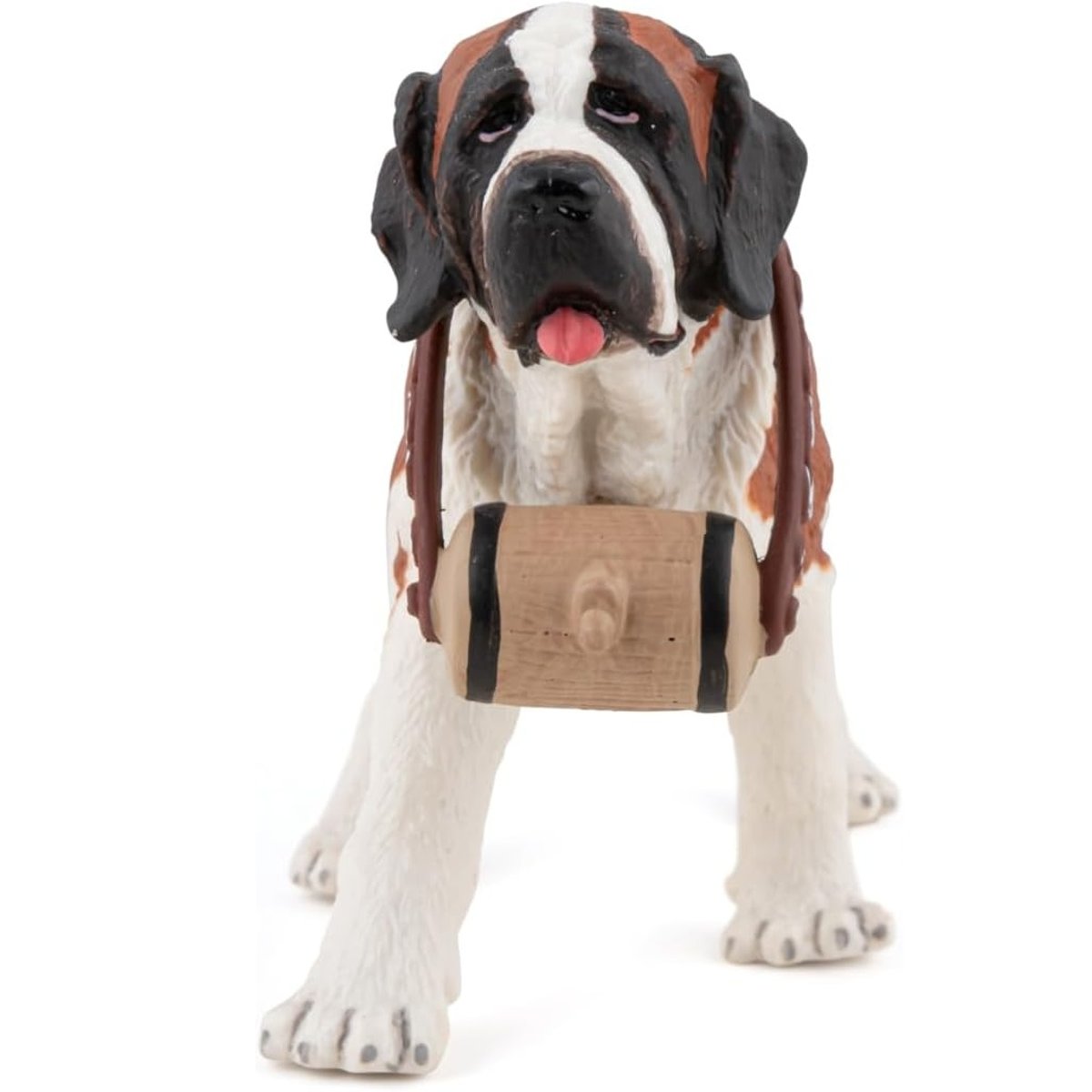Figurine Saint-Bernard marron, PAPO