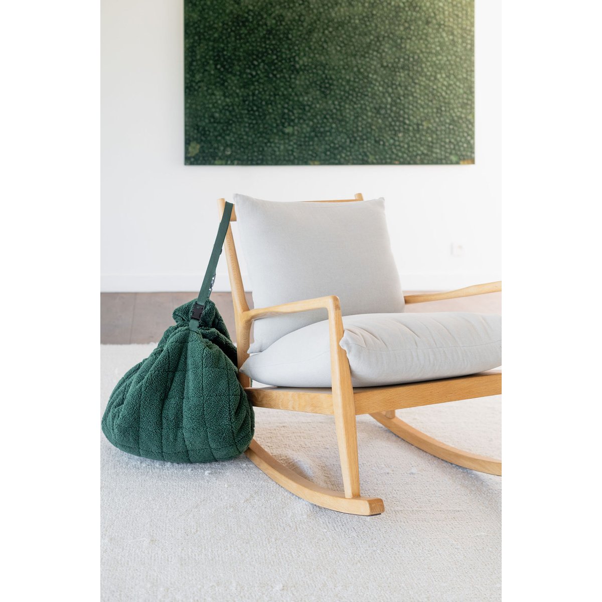 play&go - tapis d´éveil & sac - evergreen teddy green, PLAY ET GO