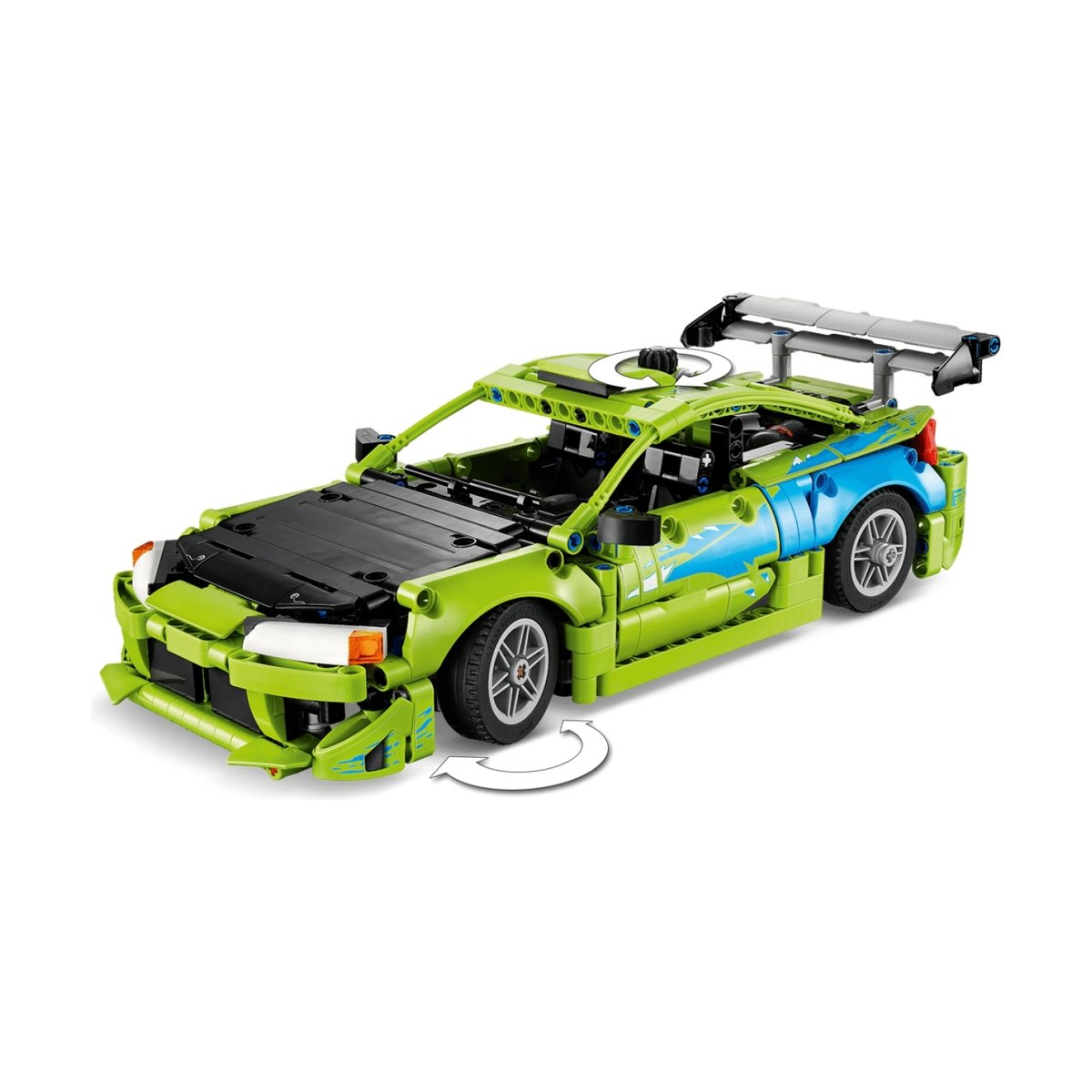 Technic Voiture Mitsubishi Eclipse de Fast and Furious multicolore, LEGO