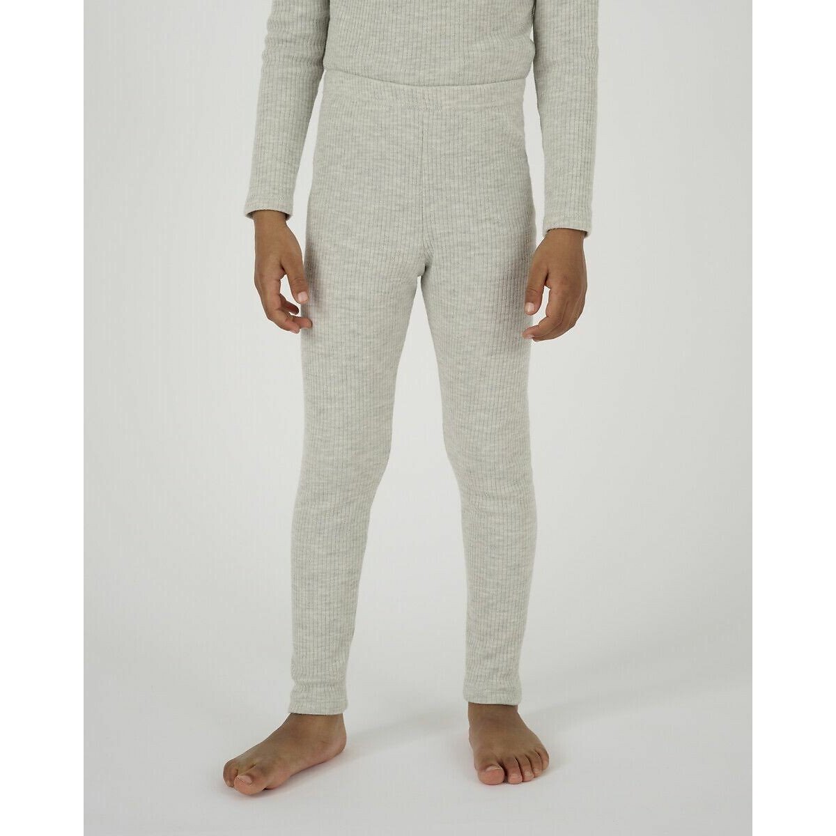 Caleçon long Thermolactyl Degré 4 gris chiné, DAMART