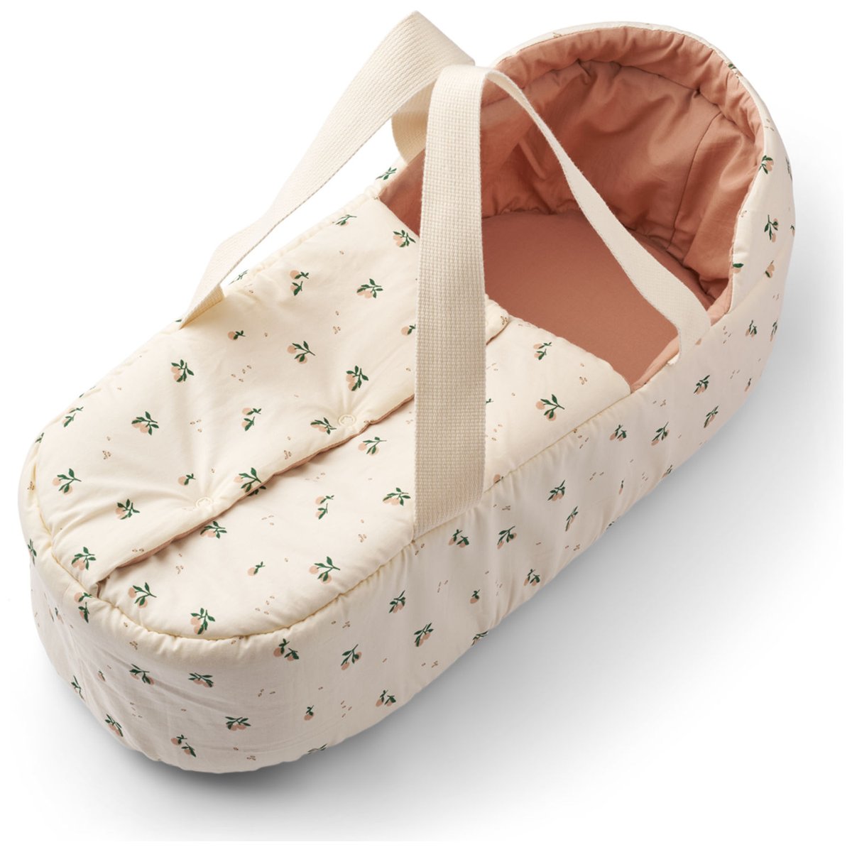 Couffin pour poupée Melisse ecru, rose, vert, LIEWOOD