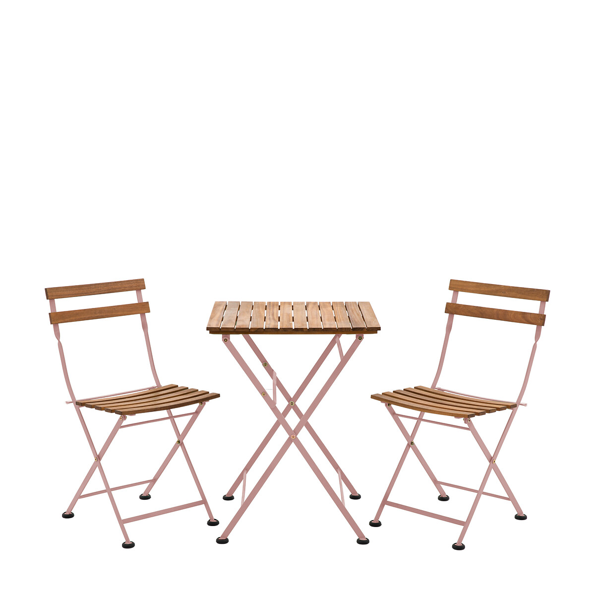 2 Seater Hampton Garden Bistro Set pink, SO'HOME