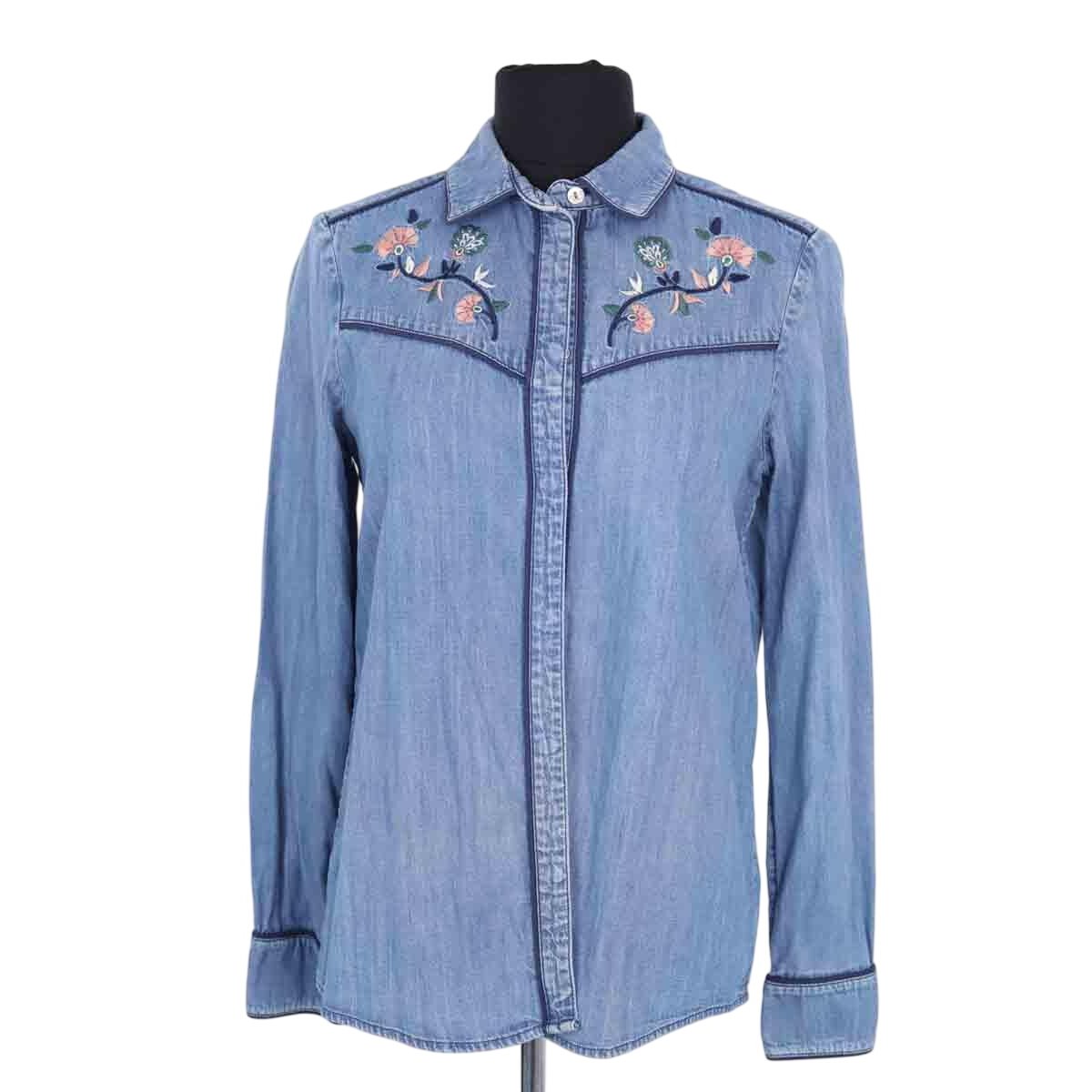 Chemise - Très Bon État bleu, SEZANE