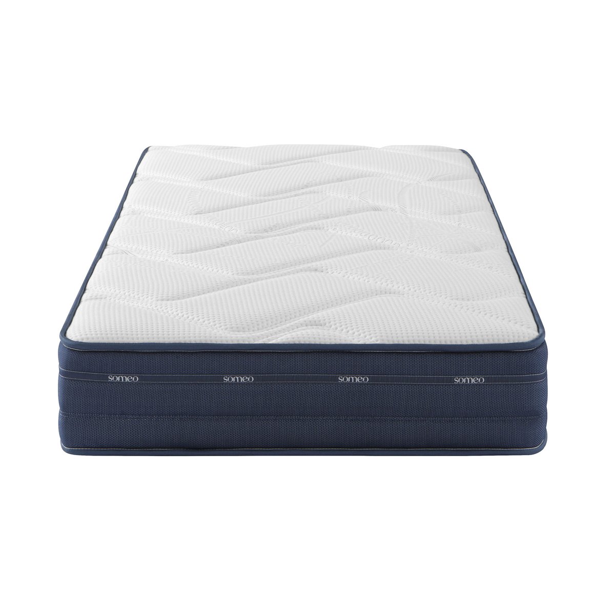 Matelas ressorts et mémoire de forme Rêve 500 blanc, SOMEO