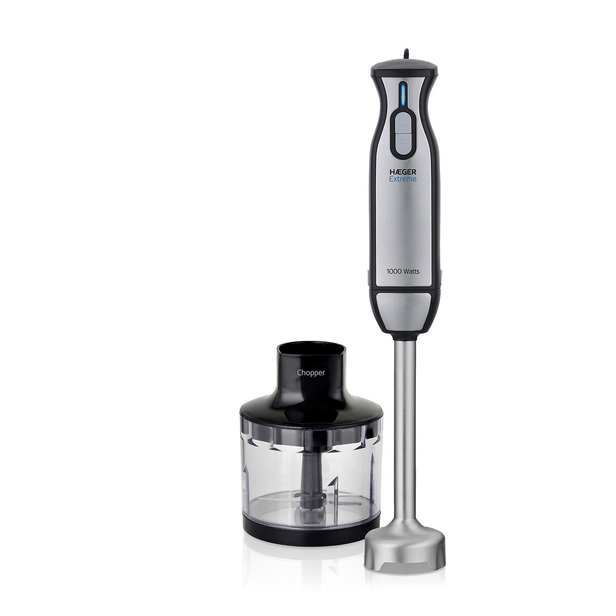 Varinha mágica Extreme Chopper, HAEGER preto/inox, HAEGER