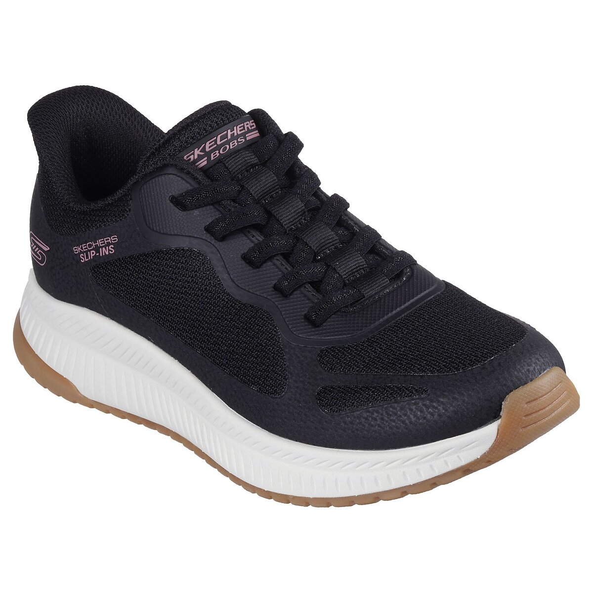 Baskets Slip-Ins: Bobs Squad 4 - Staple Look noir, SKECHERS