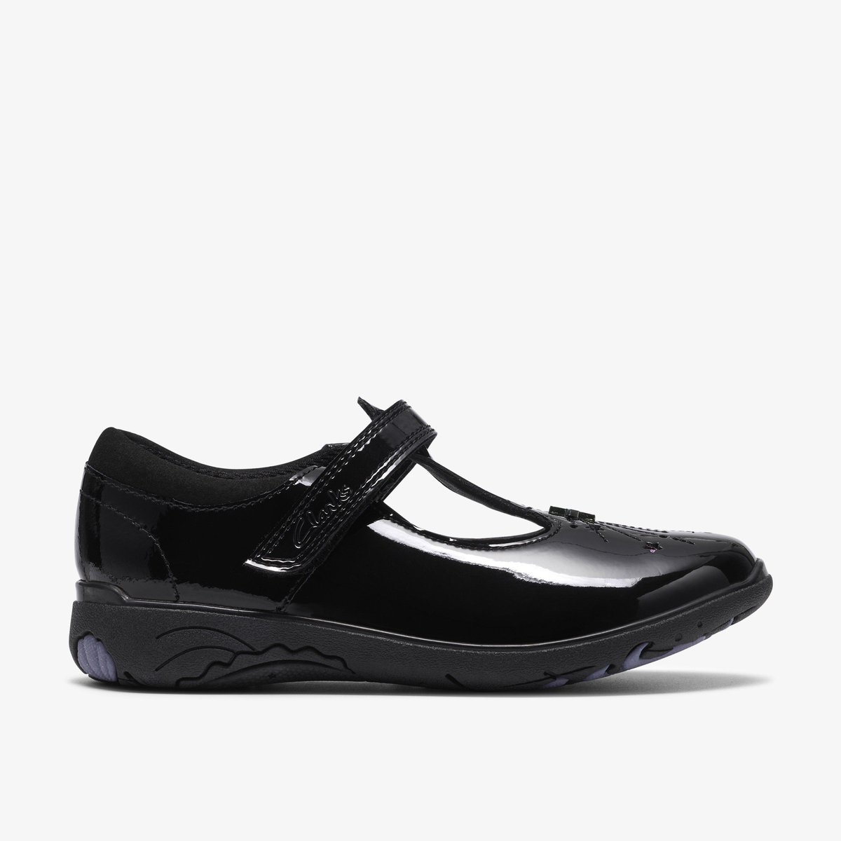 Derbies Brevet Ajustement Étroit RELDA MAGIC K noir, CLARKS