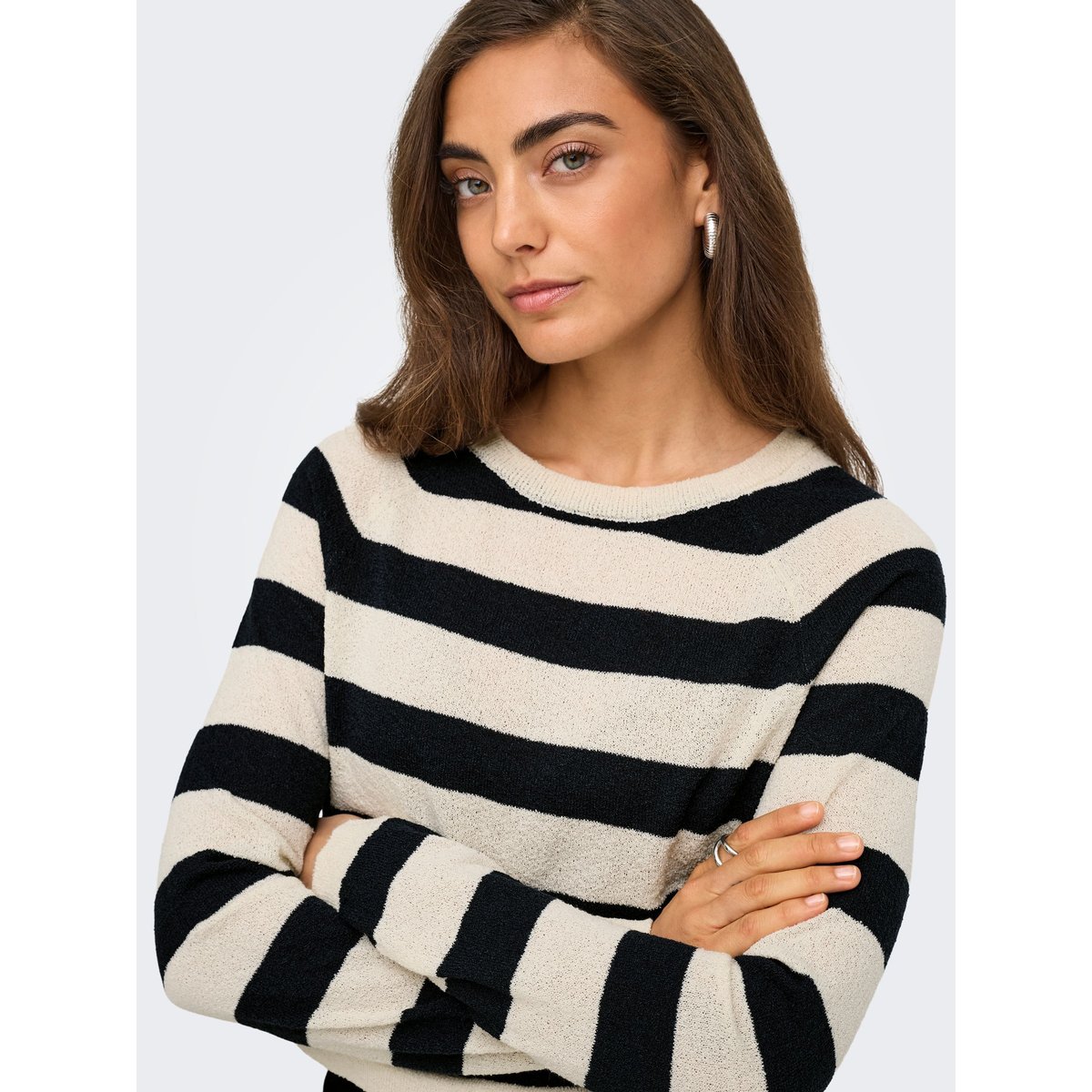 Pull En Maille cloud dancer 1, ONLY