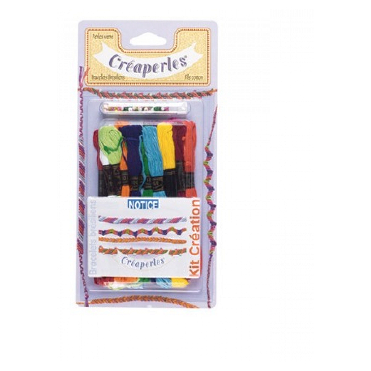 Kit bracelets bresilien avec notice couleur unique, MERCIER