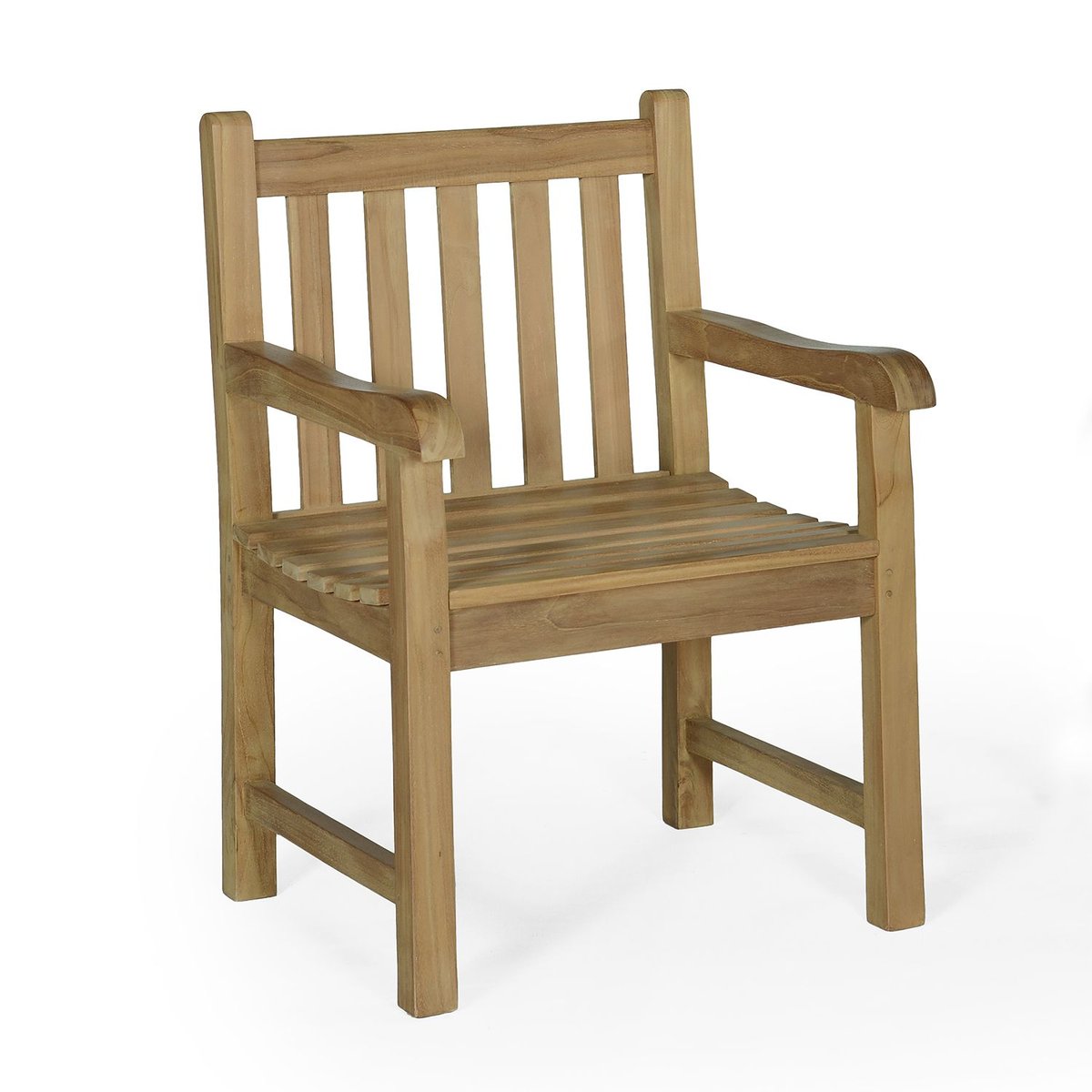 Fauteuil en teck massif Boston naturel, TECK ATTITUDE