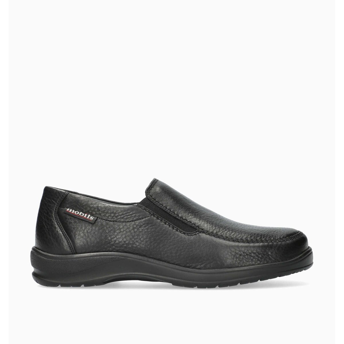 Mocassins en cuir EWALD noir 1569, MEPHISTO