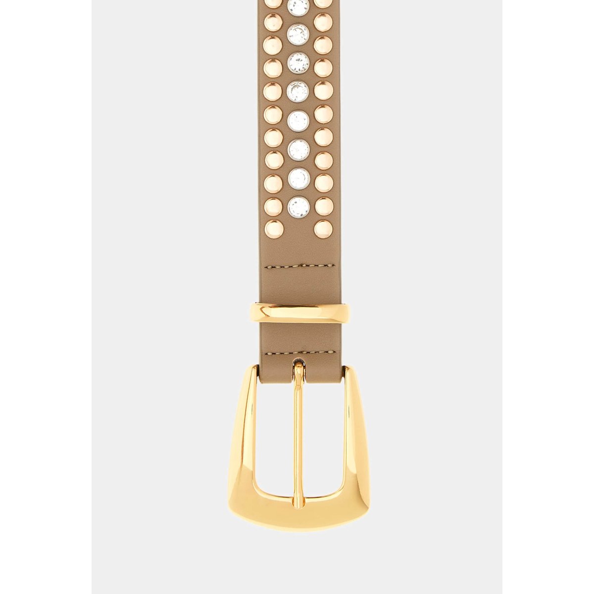 Ceinture Cloutée vert olive, GUESS