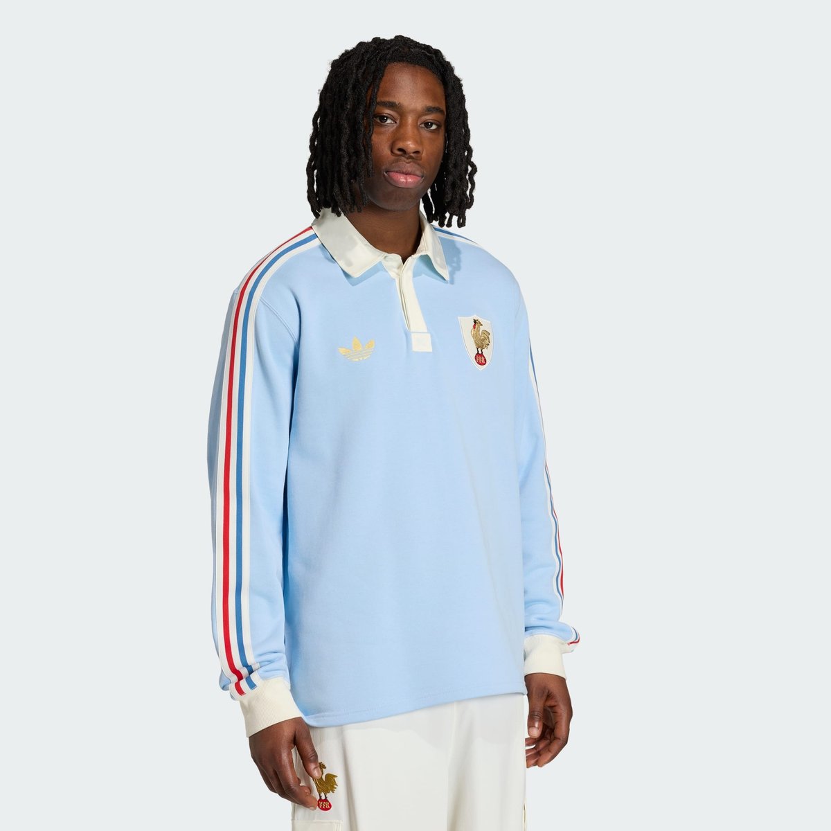 Maillot France Rugby 120 Years Crunch Heritage Maillot France Rugby 120 Years Crunch Heritage clear sky, adidas Performance