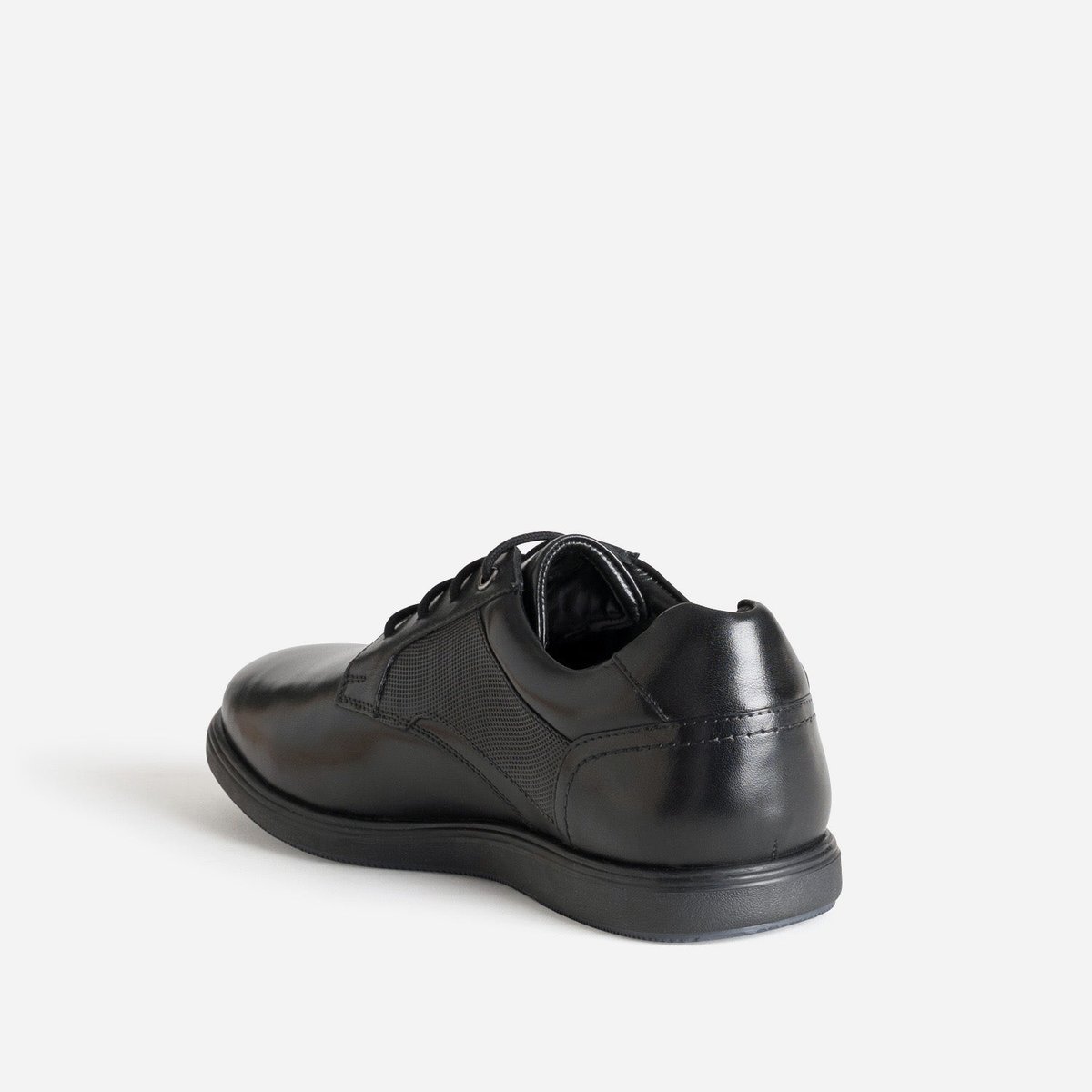 Derby en cuir FERRUCCIO noir, ERAM