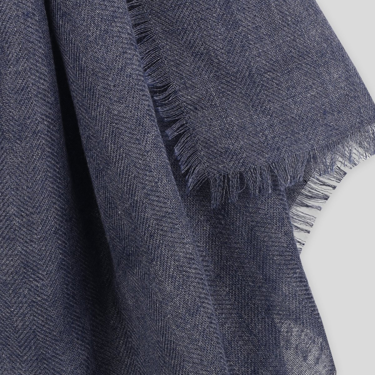 Chèche Chevron denim, MONOPRIX