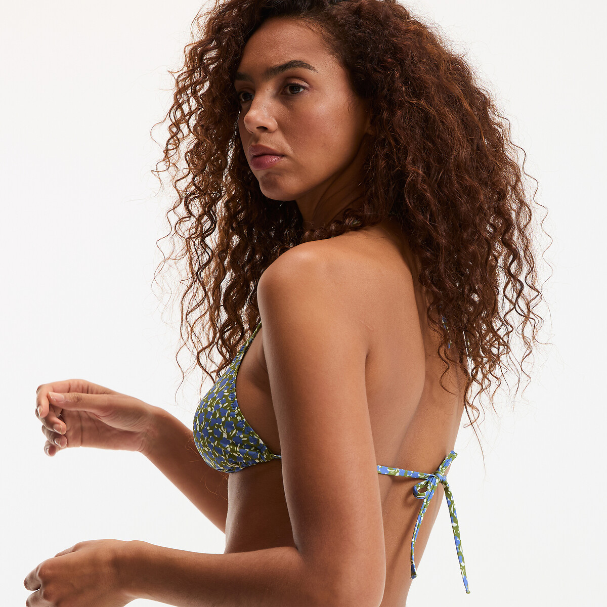 Bikini-bh, driehoekig, bloemenprint bloemenprint, LA REDOUTE COLLECTIONS