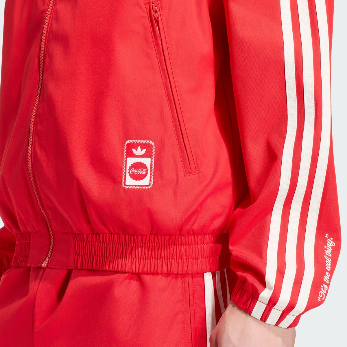 Veste De Survêtement Firebird Adidas X Coca-Cola Classic Sport Veste De Survêtement Firebird Adidas X Coca-Cola Classic Sport vivid red, adidas Originals