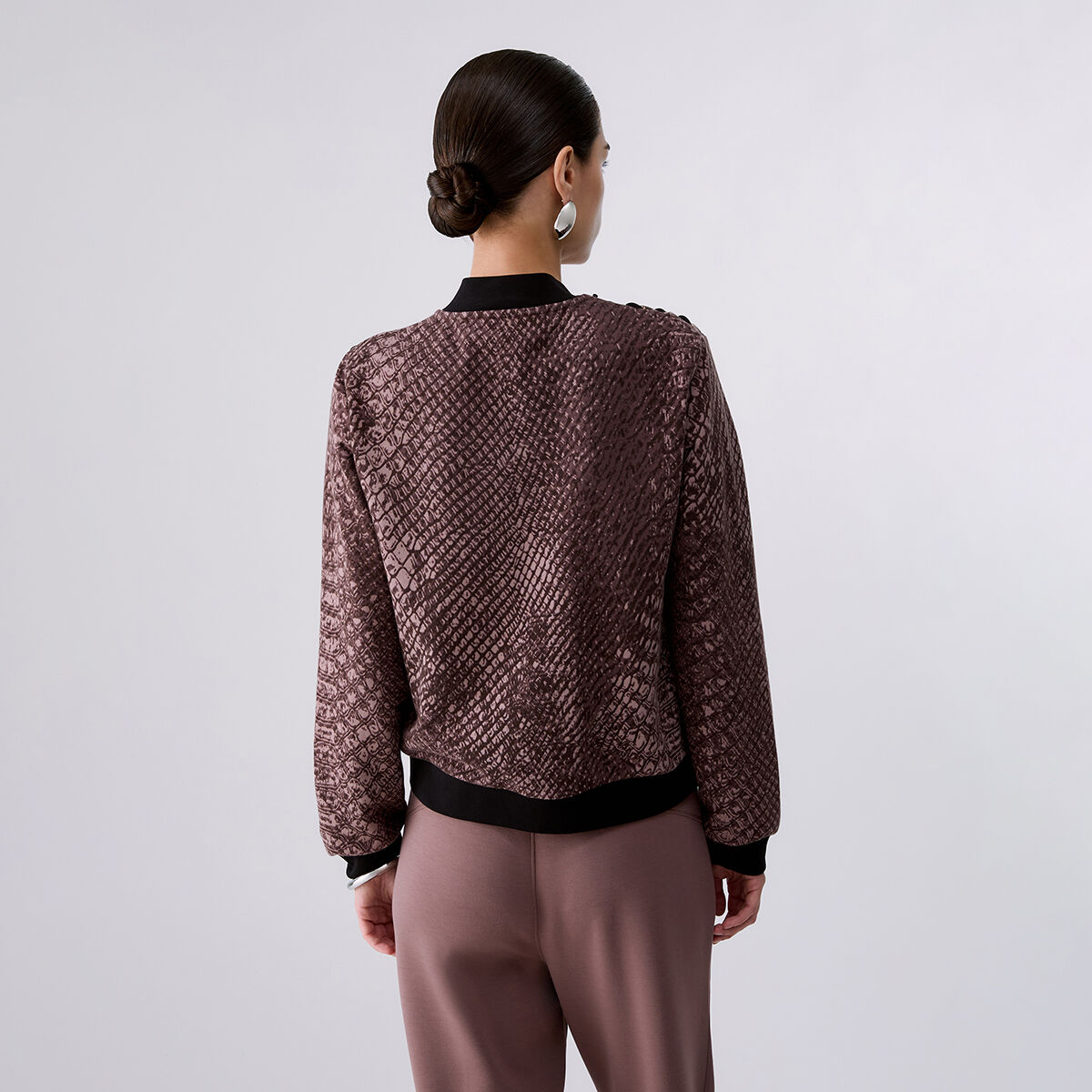 Sweat-shirt avec Lacets marron, LIU JO