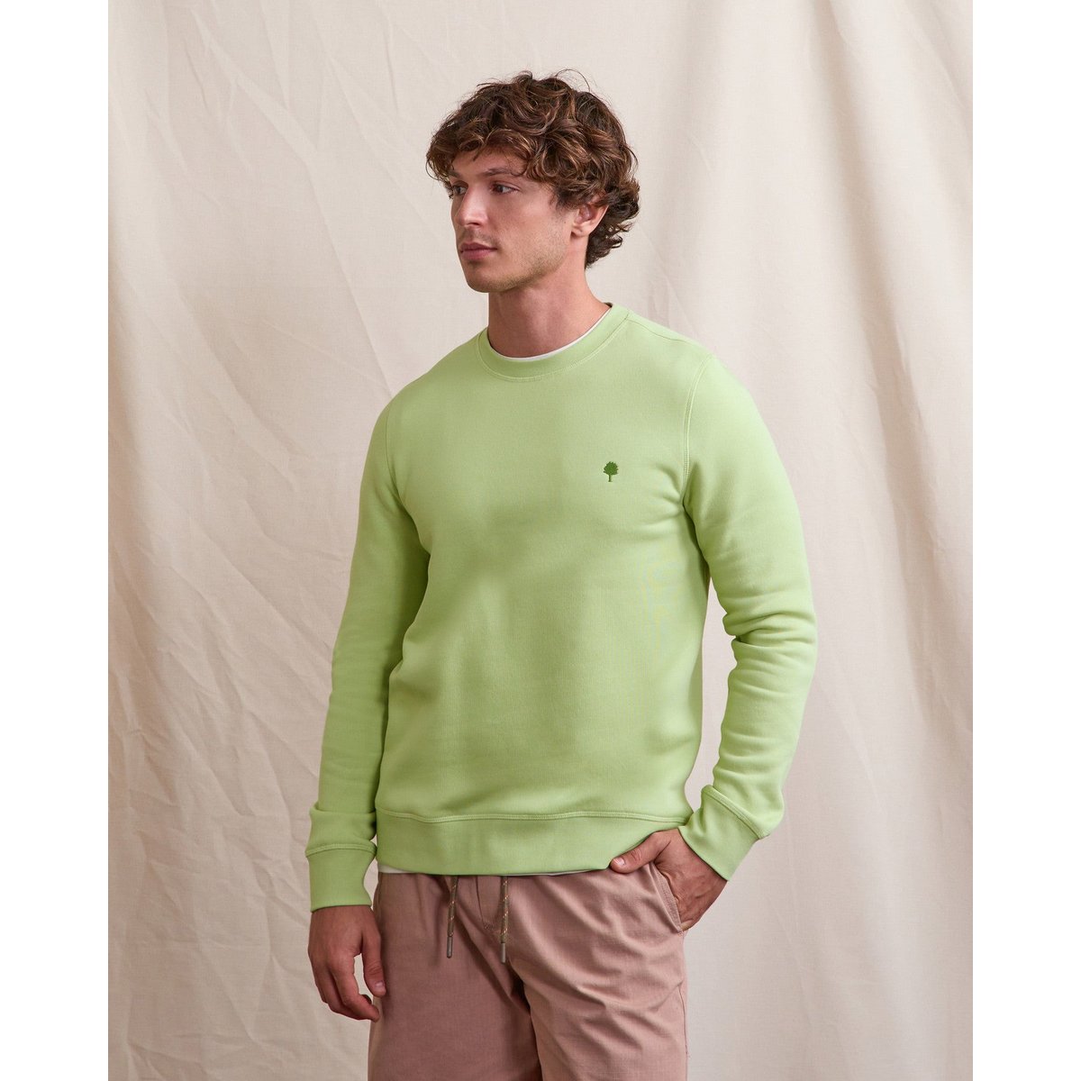 Sweat DONZY vert anis, FAGUO