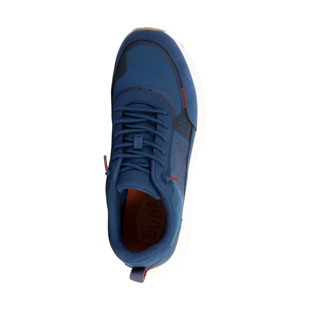 Basket Basse à Lacets Sirocco Alta M Essentials marine blanc, HEY