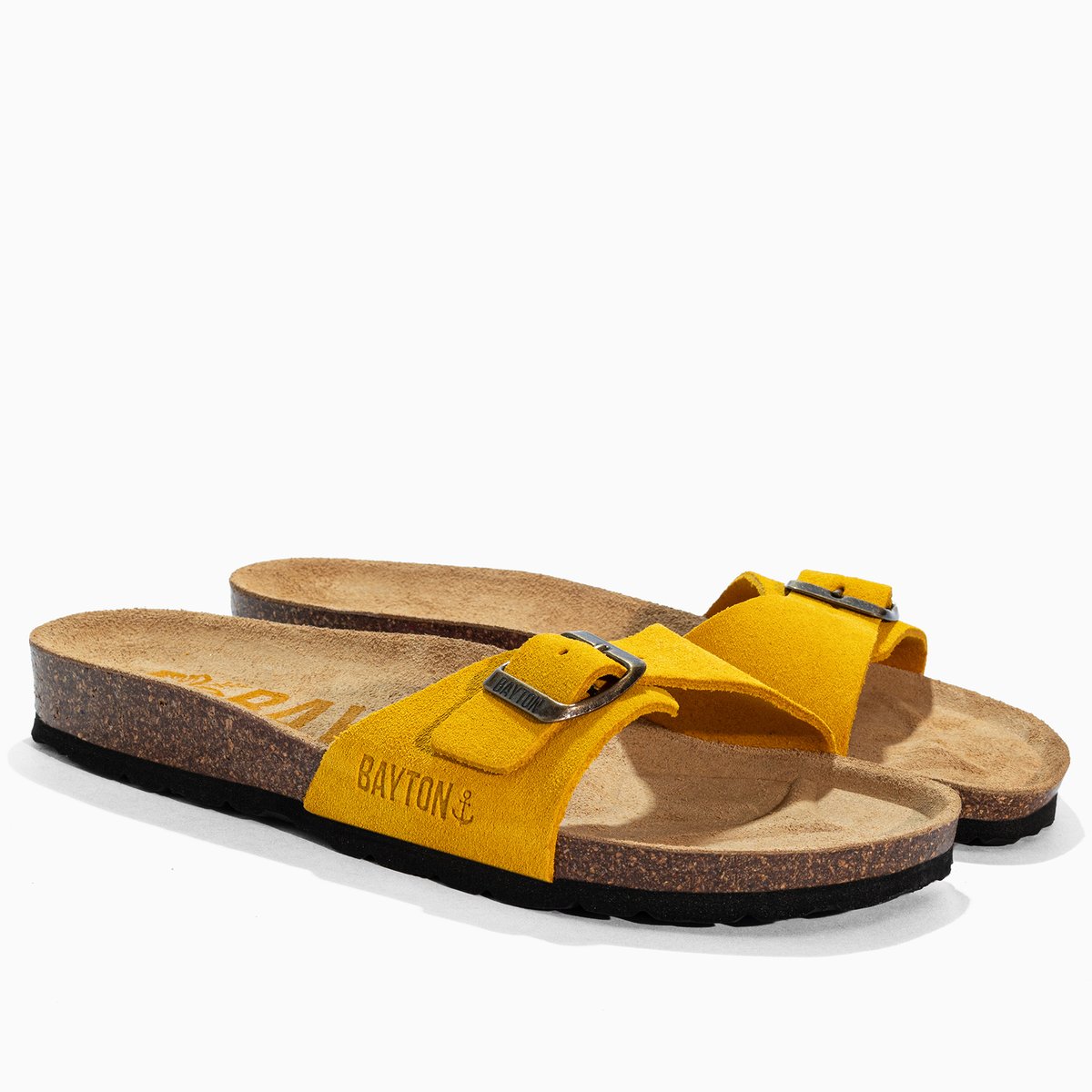 Sandales s ZEPHYR jaune, BAYTON