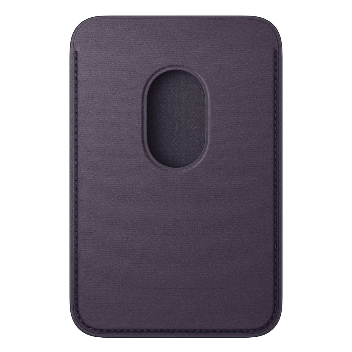 Porte-cartes MagSafe tissage fin Violet Nuit couleur unique, APPLE
