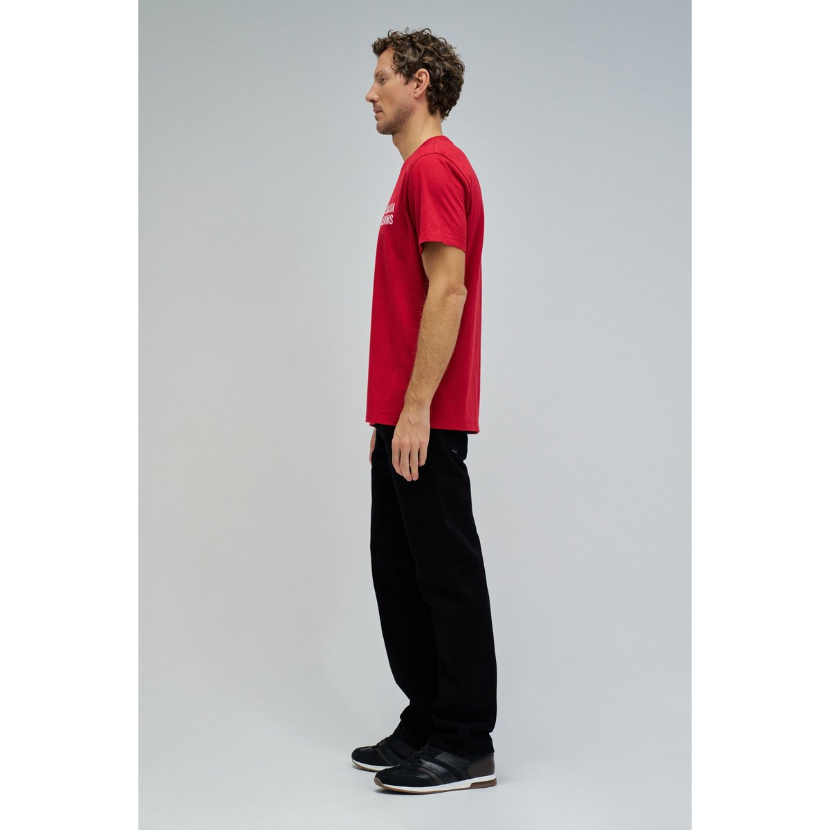 T-SHIRT AVEC BRANDING rouge, SALSA JEANS