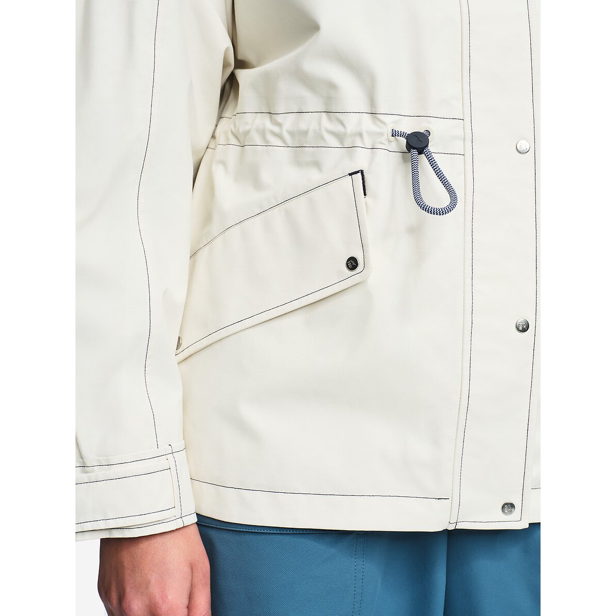 Parka courte à taille réglable MTD® ecru, AIGLE